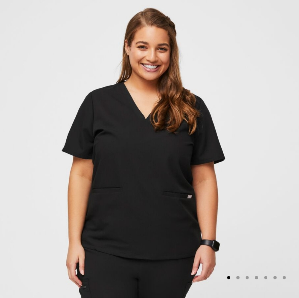 Woman's Figs Scrub Top
